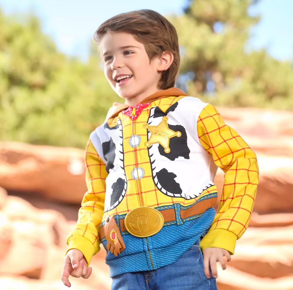 Woody Costume Zip Hoodie for Kids – Toy Story