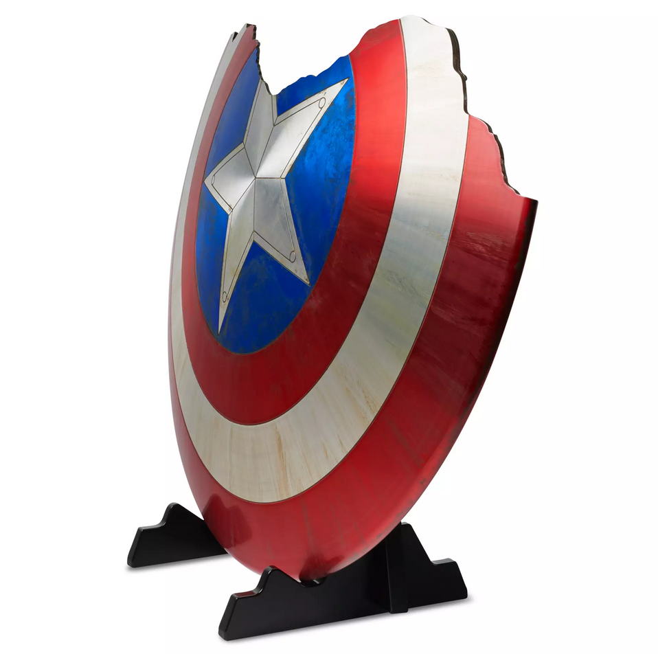 Captain America Battle-Damaged Shield – Limited Edition – D23: The Ultimate Disney Fan Event