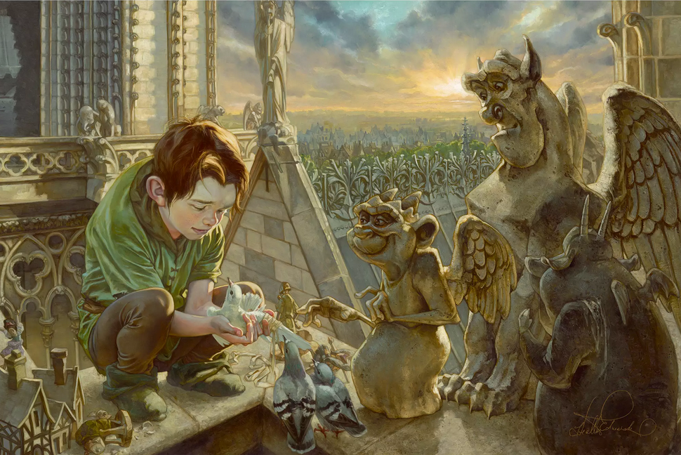The Hunchback of Notre Dame ''God Help the Outcasts'' Gallery Wrapped Canvas by Heather Edwards – Limited Edition